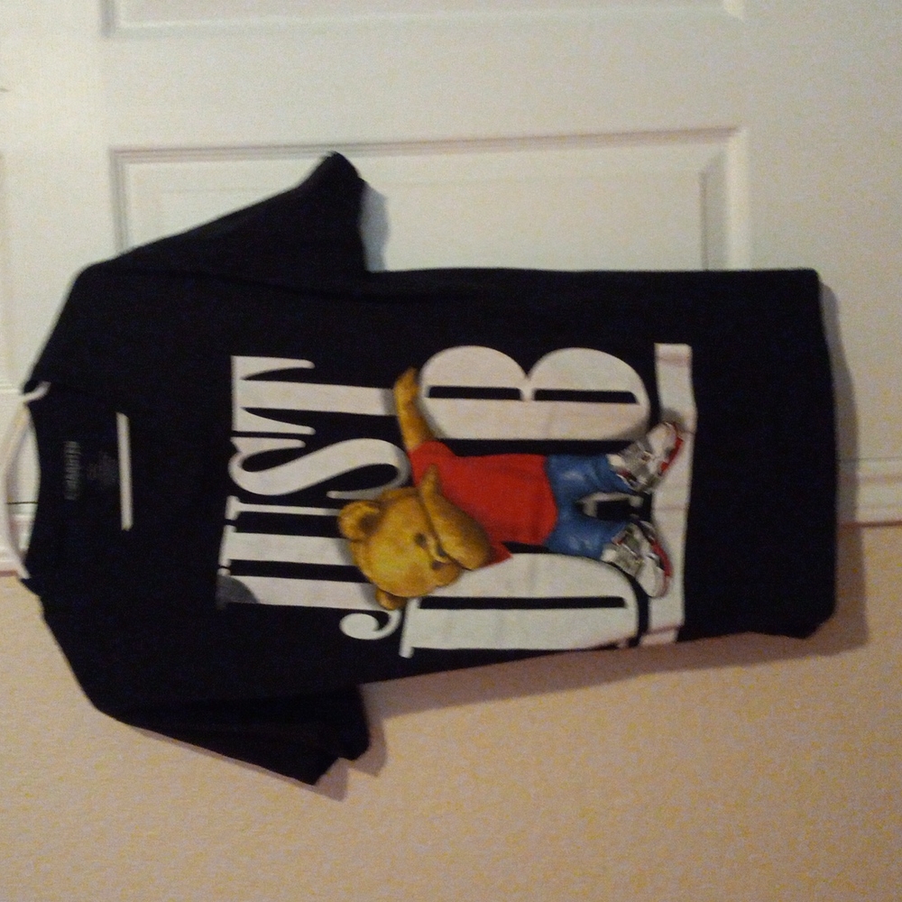 Black Tee With Just do It Picture